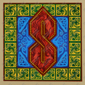 Cool Medieval S Holographic Sticker