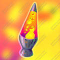 Duck Lava Lamp Holographic Sticker