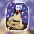 Catricia's Bakery Holographic Sticker
