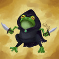 Frogue Holographic Sticker